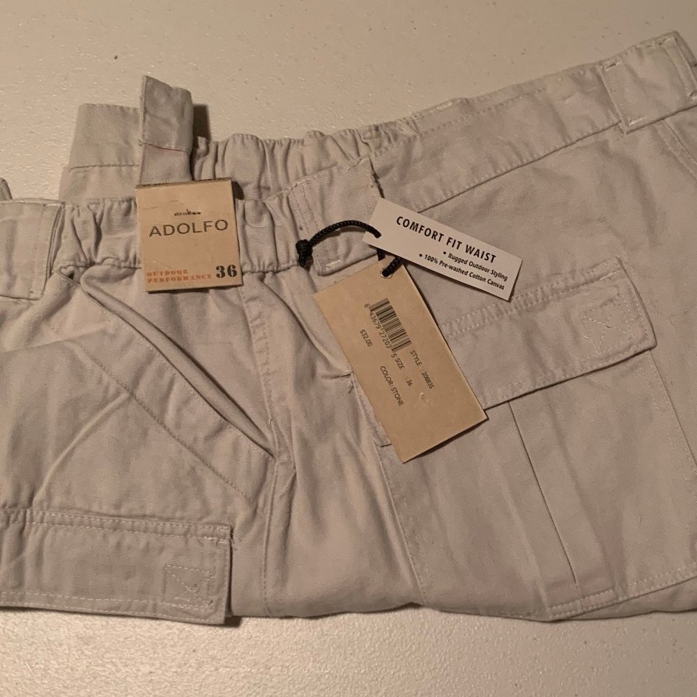 NWT Size 36 Khaki Cargo shorts